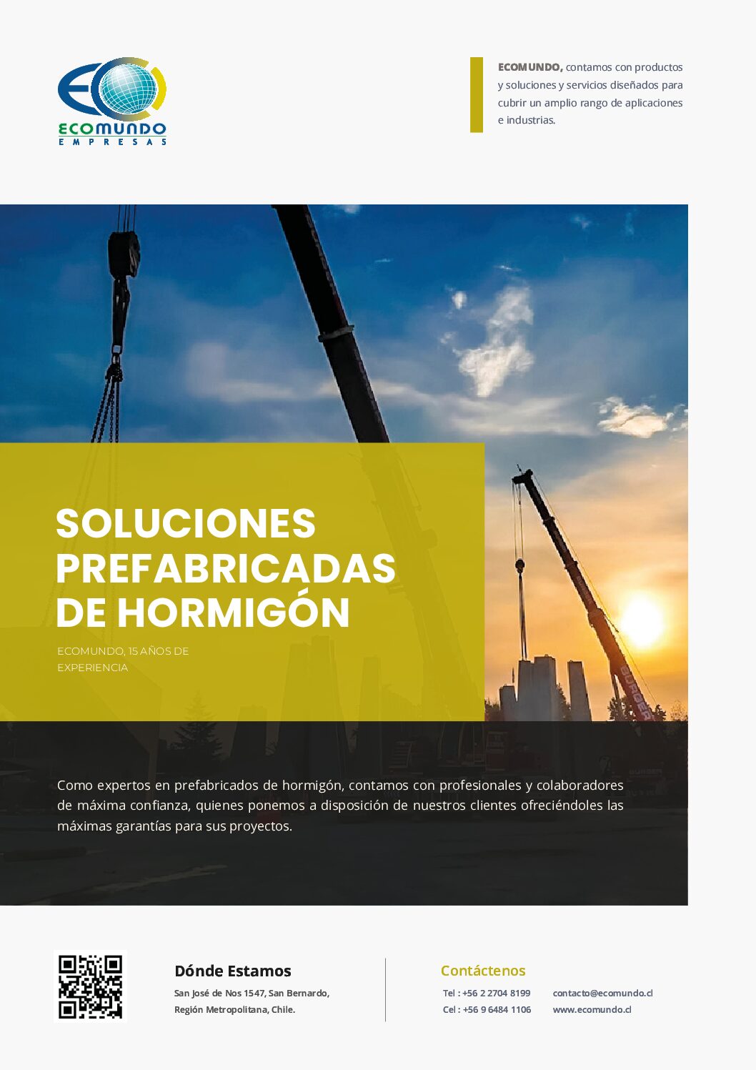Portada de Catálogo Corporativo Ecomundo