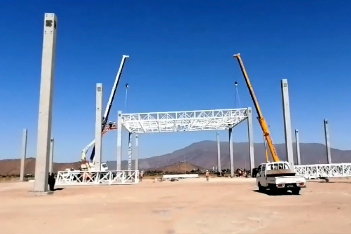 Proyecto Pilares Prefabricados Naves Avanza Park para Avanza Park