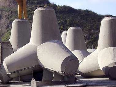 Tetrápodos de Hormigón